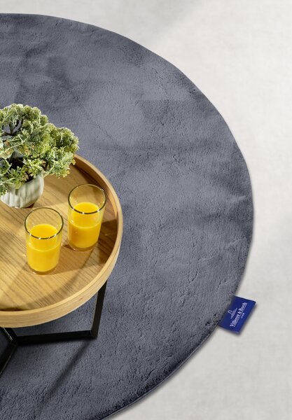 Villeroy & Boch , Kusový koberec 106162 Grey kruh, 160x160 (priemer) kruh, šedá, obývacia izba