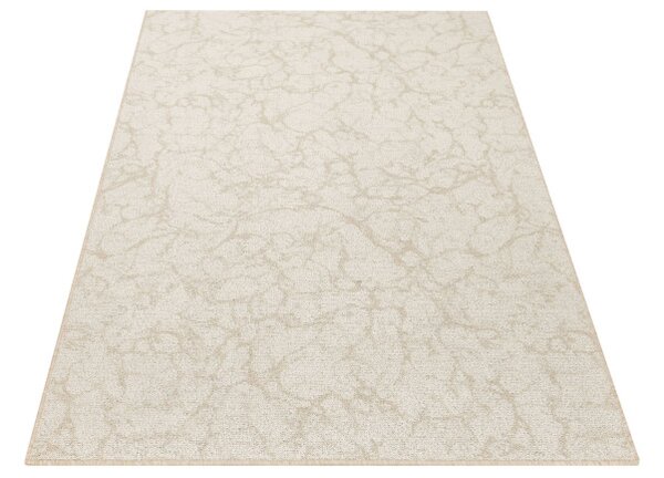 Metrážny koberec Marble 60 mramor, krémový / béžový