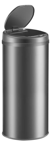 Bezdotykový odpadkový kôš s USB 30l - čierny