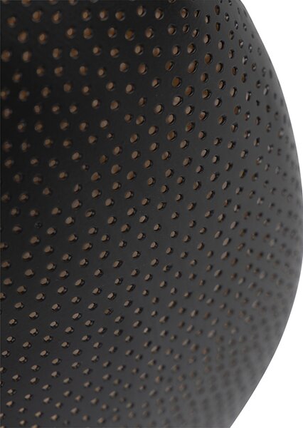 Orientálne stropné svietidlo čierne a zlaté 40 cm - Radiance