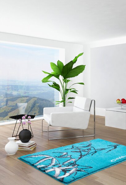 GRUND Kúpeľňový koberec Colani 23 tyrkysový Rozmer: 60x100 cm