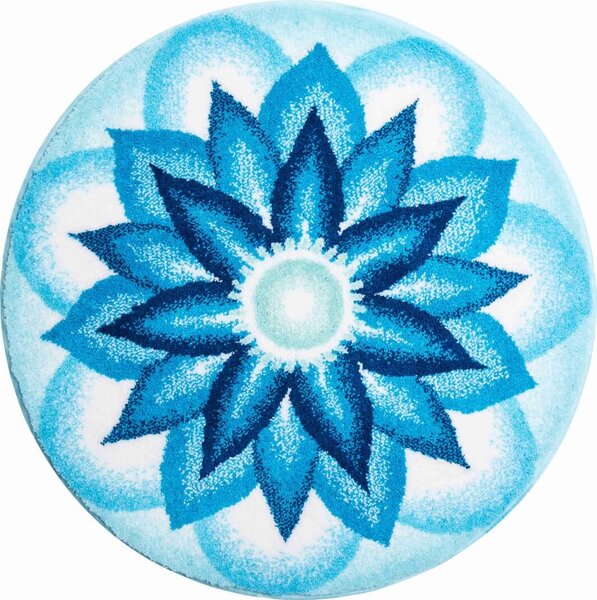 GRUND Mandalový koberec Nebeský mier modrý Rozmer: ø 80 cm