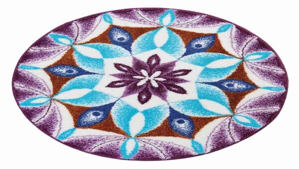 GRUND Mandala podložka GRATITUDE fialová Rozmer: ø 60 cm