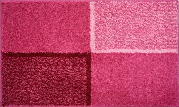 GRUND Kúpeľňový koberec DIVISO rosé Rozmer: 70x120 cm