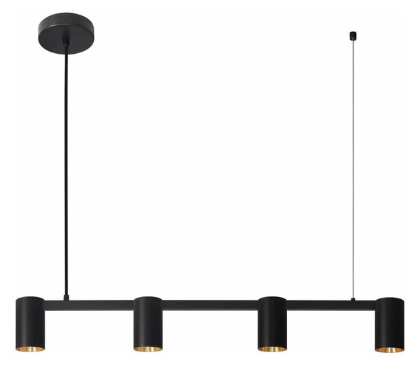 Luster na lanku MARIBEL 4xGU10/10W/230V čierna
