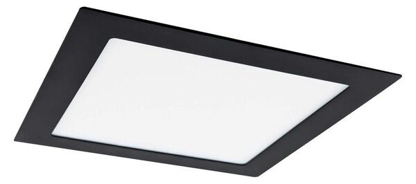 LED Podhľadové svietidlo VEGA LED/12W/230V 2900/3900/5800K 17,5x17,5 cm čierna