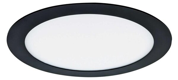 LED Podhľadové svietidlo VEGA LED/12W/230V 2900/3900/5800K pr. 17,5 cm čierna