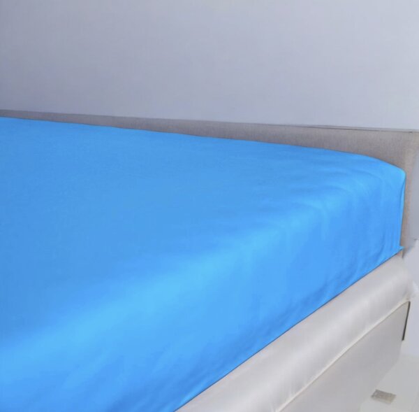 Jersey plachta Didatex - OCEAN BLUE 12 Rozmer: 90x200 cm