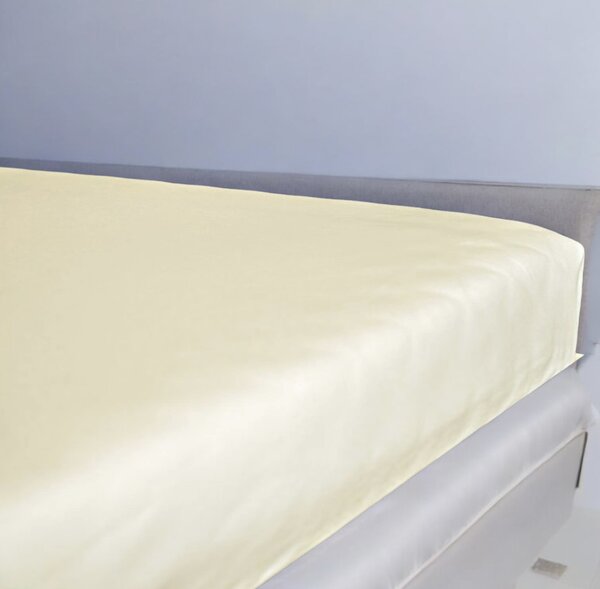 Jersey plachta Didatex - CREAM 7 Rozmer: 90x200 cm