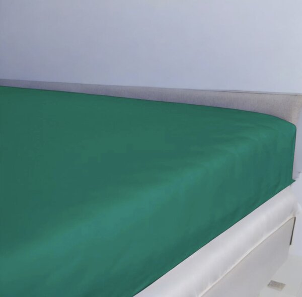 Jersey plachta Didatex - DARK GREEN 11 Rozmer: 90x200 cm