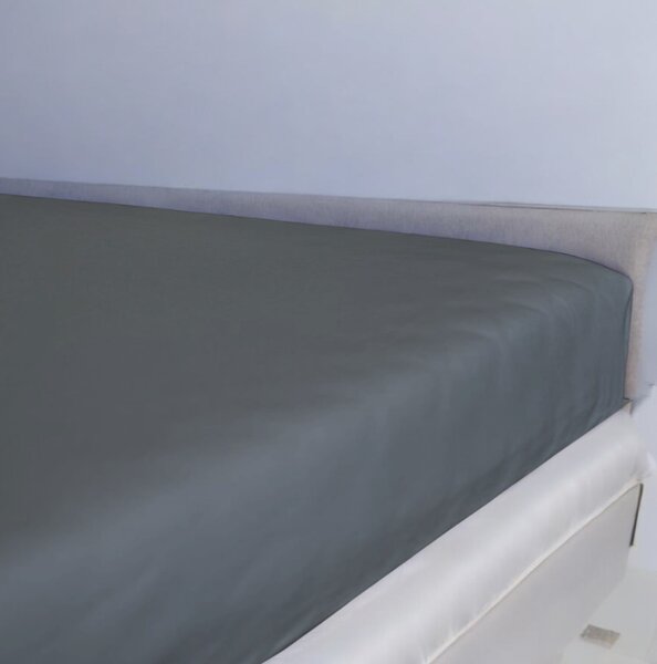 Jersey plachta Didatex - DARK GREY 34t Rozmer: 90x200 cm