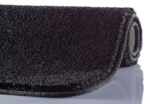 GRUND Kúpeľňová predložka MELANGE antracitová Rozmer: 47x50 cm - na poklop WC alebo ako sedadlo na stoličku