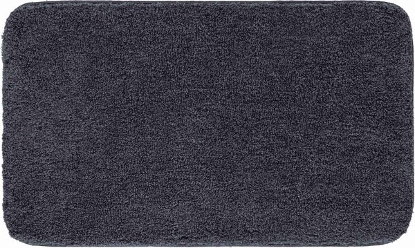 GRUND Kúpeľňová predložka MELANGE granite Rozmer: 50x60 cm s výrezom pre WC