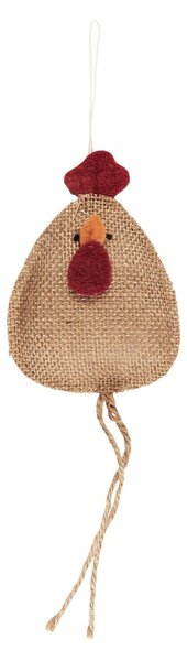 Závesná veľkonočná dekorácia Hen long Legs Modrá