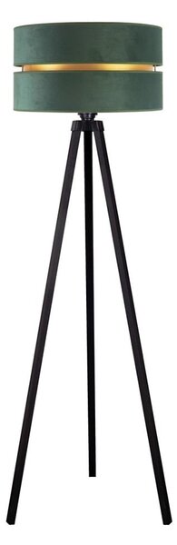Duolla - Stojacia lampa DUO 1xE27/60W/230V pr. 44 cm zelená/wenge