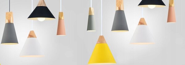 TooLight Stropné svietidlo Scandi C biele