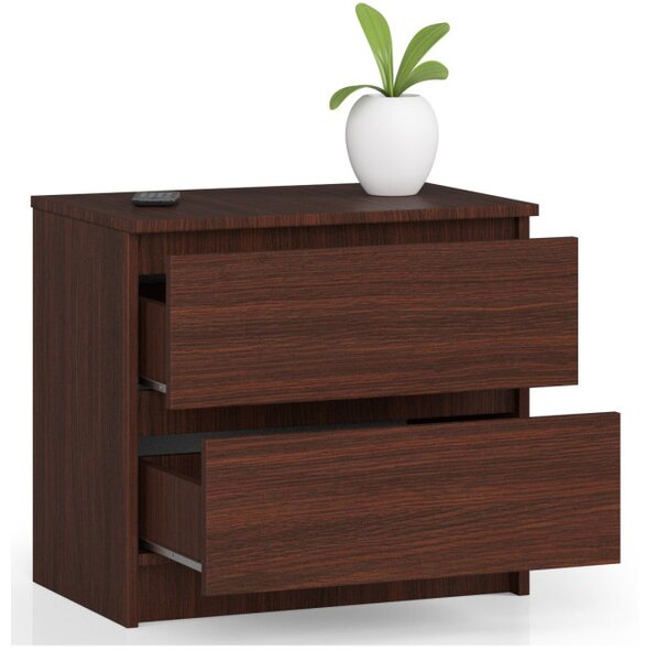 Nočný stolík K60 2SZ CLP wenge