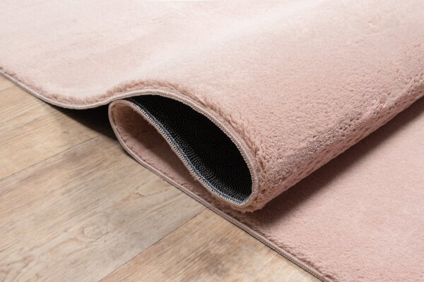 Protišmykový koberec MELLOW BLUSH ružový