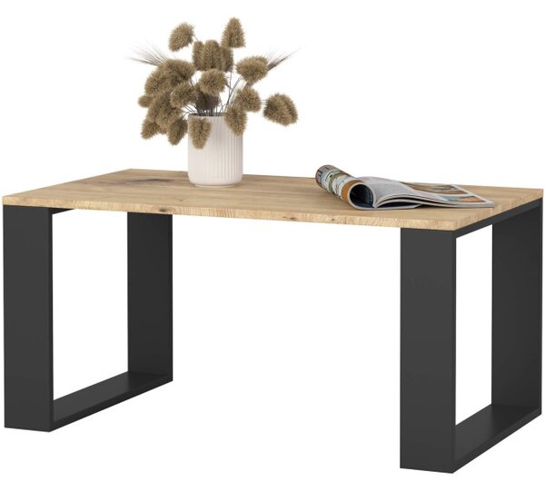 Konferenčný stolík NOX dub artisan / čierny