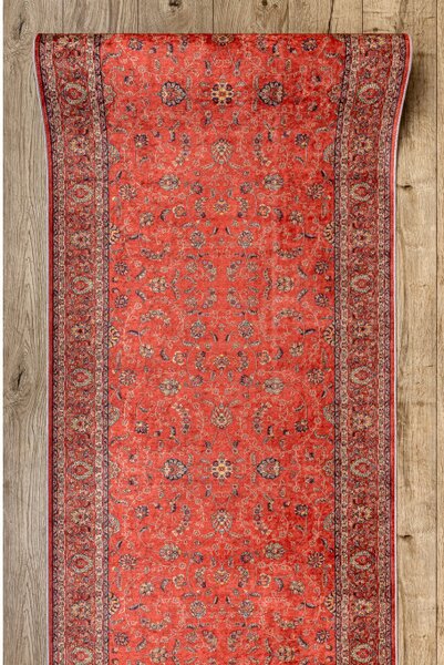 Protišmykový behúň LOTUS TRADITION 58160 červený - hotový rozmer