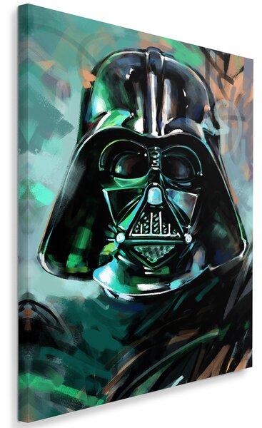 Obraz na plátne Star Wars, portrét Darth Vader - Dmitry Belov Rozmery: 40 x 60 cm