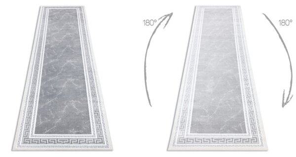 Koberec / Behúň GLOSS 2813 27 ramka, grécky - sivý