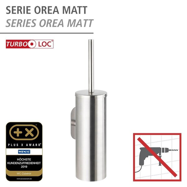 WENKO WC kefa BEZ TURBOLOC OREA MATT matná 39x9x13 cm