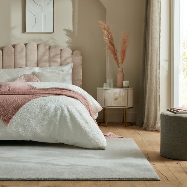 Flair Rugs , Kusový koberec Softie Stone, 60x110, šedá, obývacia izba