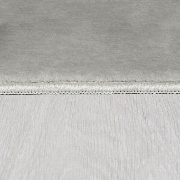 Flair Rugs , Kusový koberec Softie Stone, 60x110, šedá, obývacia izba