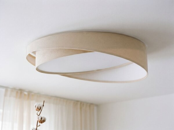 LED stropné svietidlo GALAXY MODERN LED/24W/230V pr. 55 cm krémová/biela