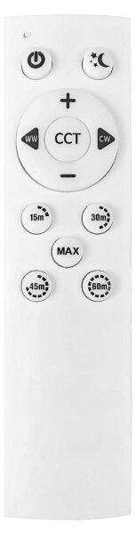 LED stmievateľné stropné svietidlo SM. GALAXY M. LED/24W/230V pr. 55 cm modré + DO