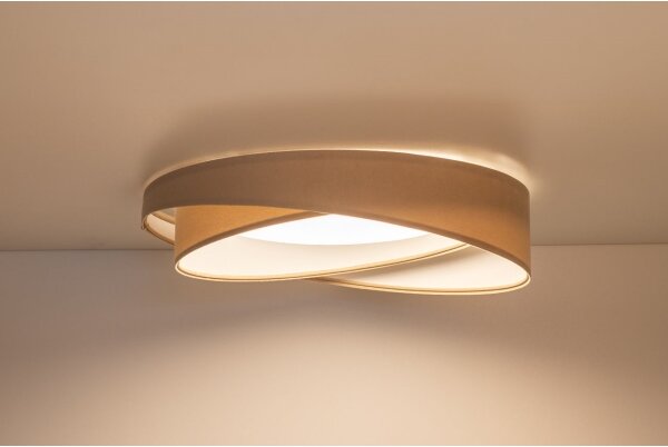 LED stropné svietidlo GALAXY MODERN LED/24W/230V priemer 55 cm béžová/biela