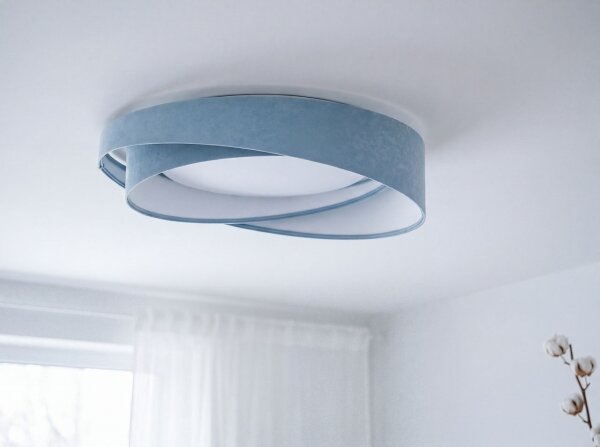 LED stropné svietidlo GALAXY MODERN LED/24W/230V pr. 55 cm modrá
