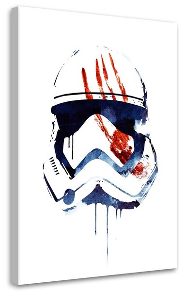 Obraz na plátne Star Wars, krvavý stormtrooper - Robert Farkas Rozmery: 40 x 60 cm