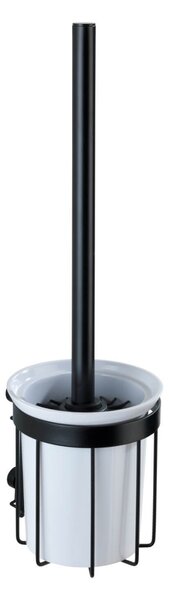 WENKO WC kefa BEZ VŔTANIA Classic Plus čierna 36x11x12 cm