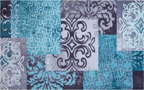 GRUND Domová rohožka PAGO modrá Rozmer: 90x150 cm
