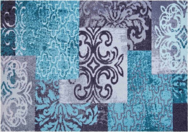 GRUND Domová rohožka PAGO modrá Rozmer: 50x70 cm