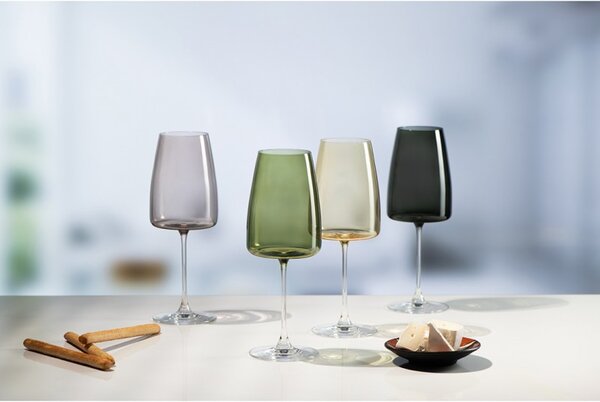 RONA DECO FADE CITRINE POHÁR NA VÍNO 510ML SADA 4KS