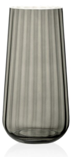 SKLENENÁ VÁZA RONA DECO FADE ONYX 25CM