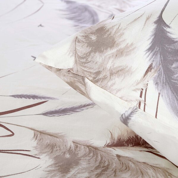 BAVLNENÉ OBLIEČKY COTTONLOVE 160X200 CM, 2 KS 70X80 CM LISTY