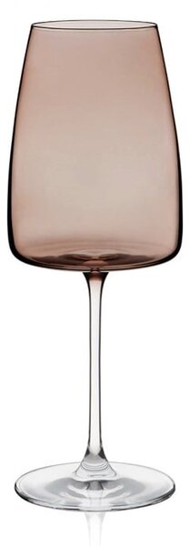 RONA DECO FADE AMBER POHÁR NA VÍNO 510ML SADA 4KS
