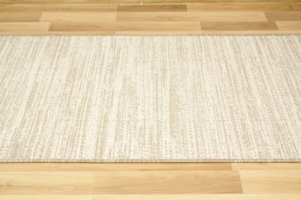 Šnúrkový obojstranný behúň Brussels 205583/10610 Linen krémový / béžový