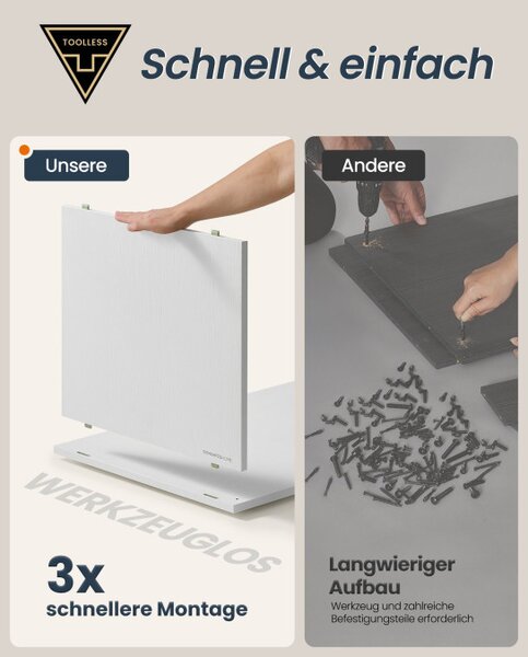 Komoda s nastaviteľným stolíkom LTS656W01