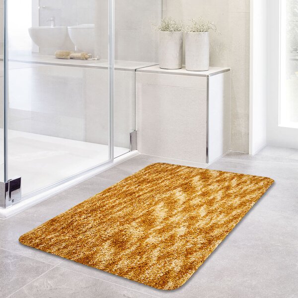 GRUND Kúpeľňová predložka TOUCHME curry Rozmer: 60x100 cm
