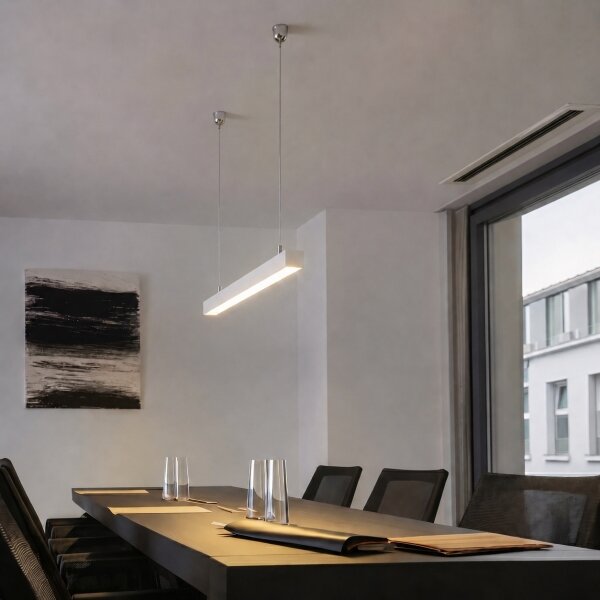 Brilagi - LED závesné svietidlo FULLDAY LED/10/15/20W/230V 2700/4000/6000K 60 cm biela