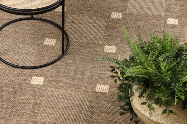 Koberec SIZAL FLOORLUX 20079 coffee / mais