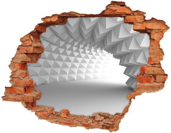Nálepka 3D diera Abstrakcie tunel nd-c-89942519