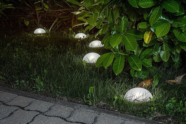 Rabalux TREPPIO LED Solárne svietidlo 5xLED/0,2W/1,2V IP44 600 mAh