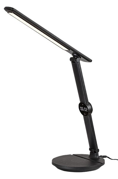 Rabalux ISAK LED Stmievateľná dotyková stolná lampa s displejom LED/9W/230V 3000/4000/6500K
