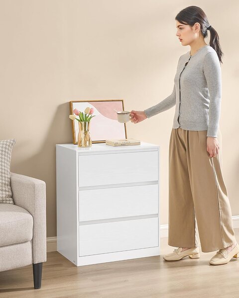 SONGMICS Komoda Vasagle Kailyn 60 cm bílá II